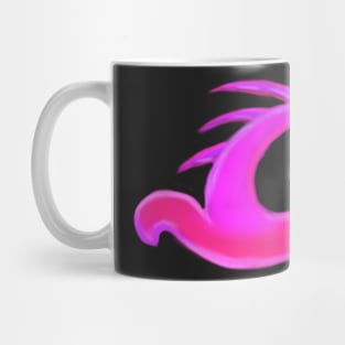 Pink Spiky, ready to serve! Mug